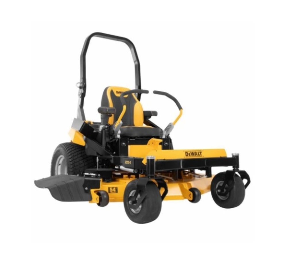 DEWALT Z254 Commercial Zero-Turn Mower 54" 24 HP Kawasaki Gas Hydrostatic 47AKBCA7038 from DEWALT