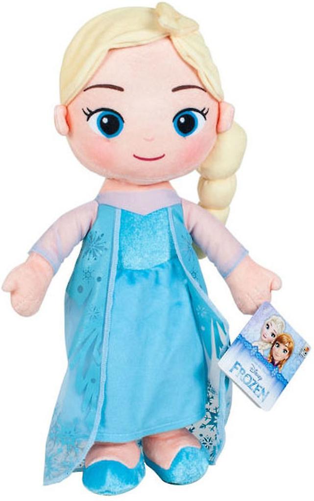 Frozen Frost Elsa and Anna Mjukis Gosedjur Plysch Docka 33cm Plush