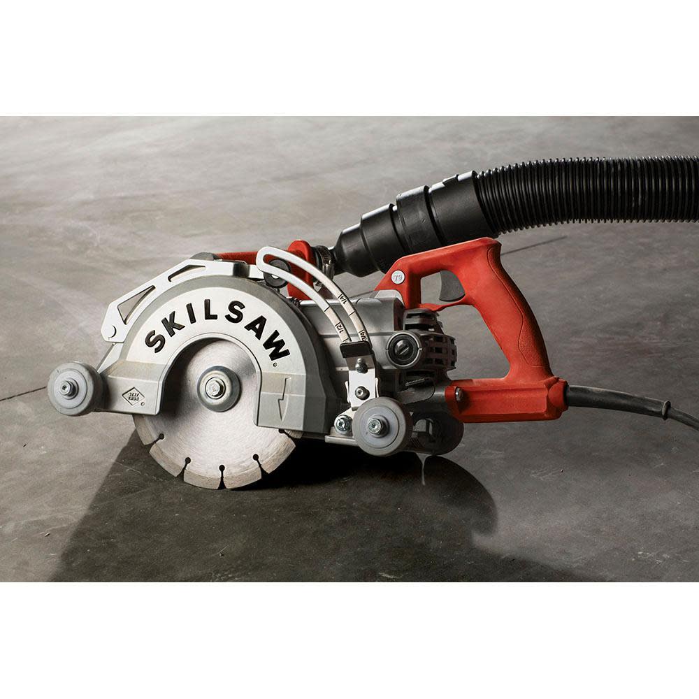 15 Amp Corded 7 in. Medusaw Aluminum Worm Drive Circular Saw for Concrete ;