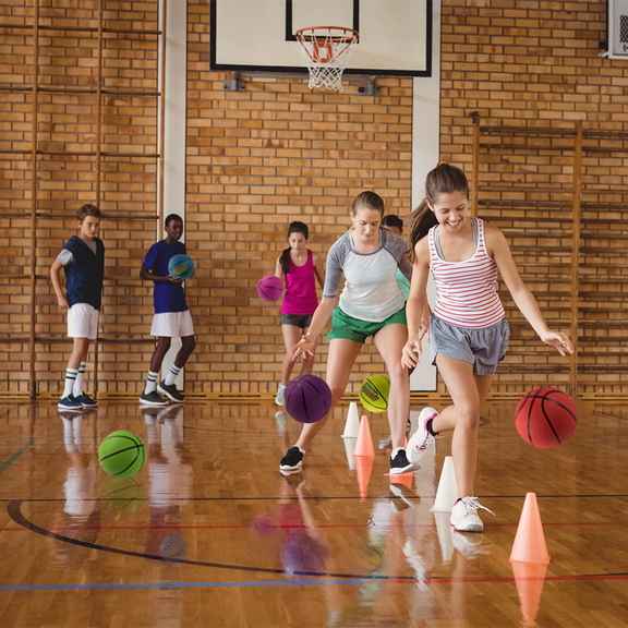 Brybelly 6 Youth Size Neon Basketballs