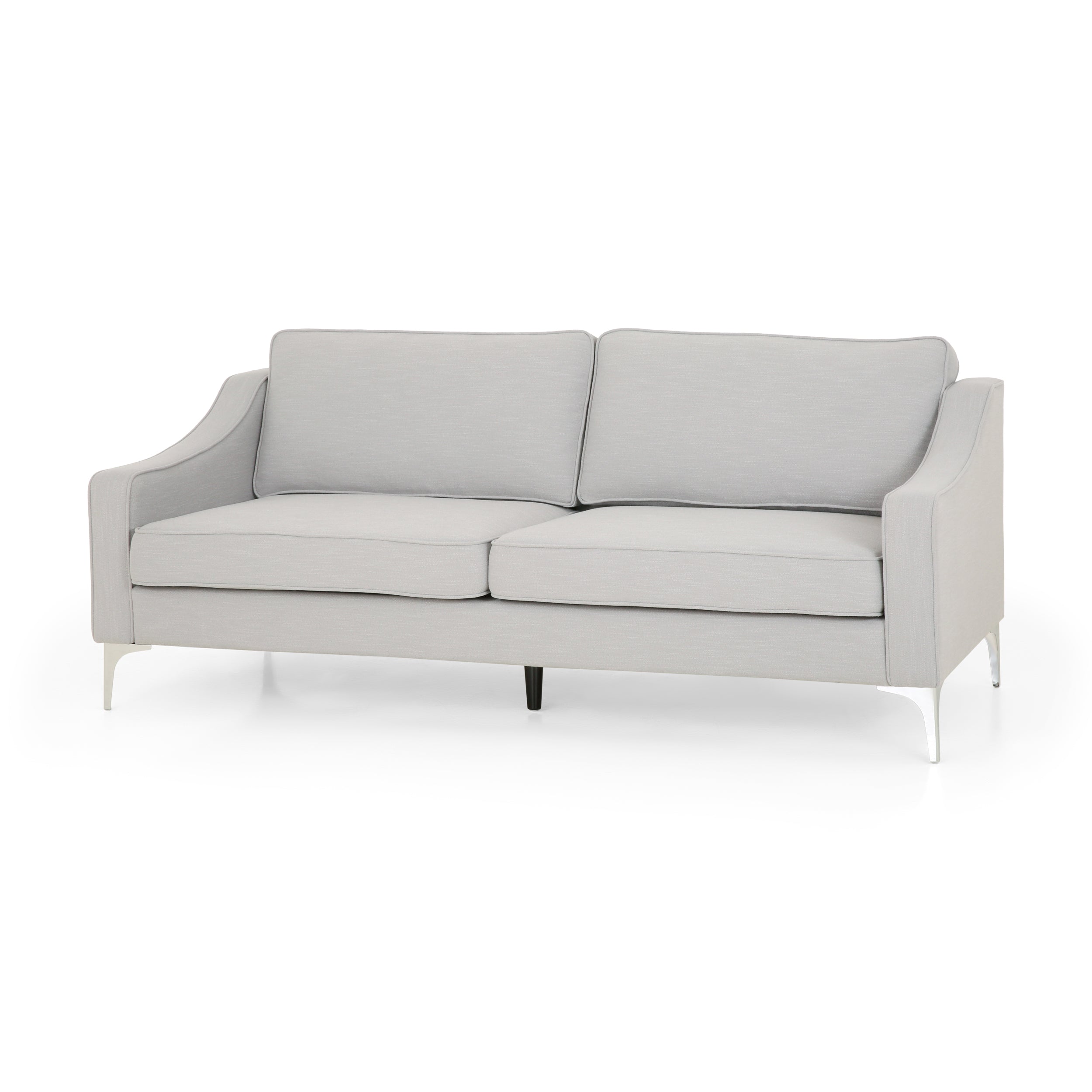 Erick Modern Fabric 3 Seater Sofa