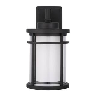 Home Decorators Collection Black Outdoor LED Wall Lantern Sconce DW7178BK