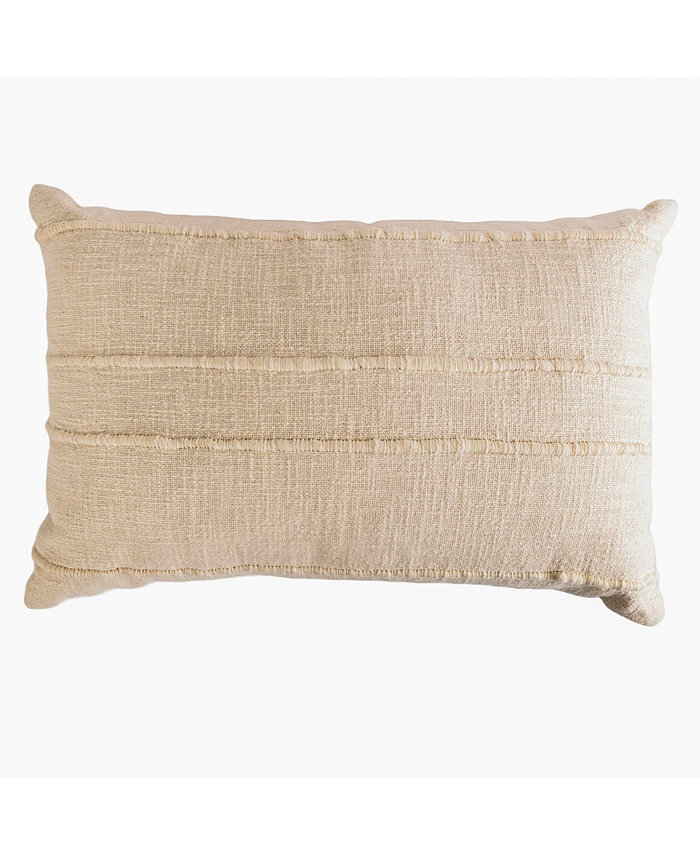 GAURI KOHLI Vinai Lumbar Pillow with Insert， 15X24