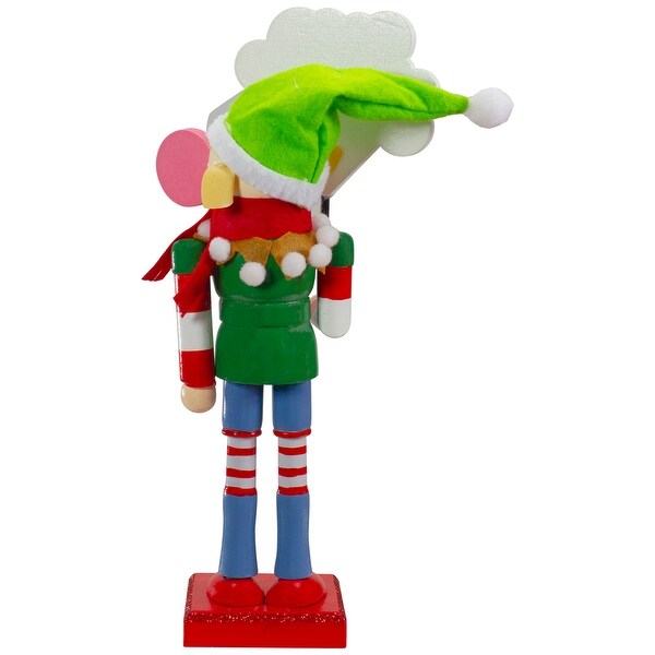 Tootsie Roll Charms Blow Pop Wooden Christmas Elf Figure