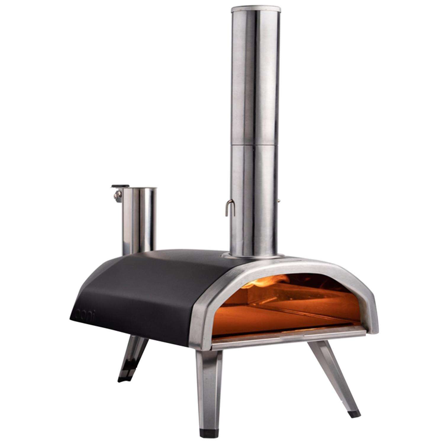 Ooni Fyra 12 in. Wood Pellet Outdoor Pizza Oven Silver