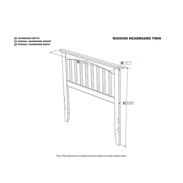 Mission Headboard - - 12512204