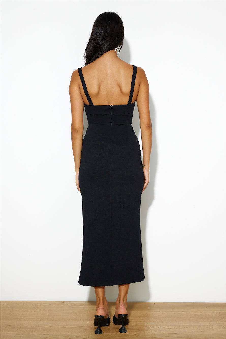 Closer Dress Black