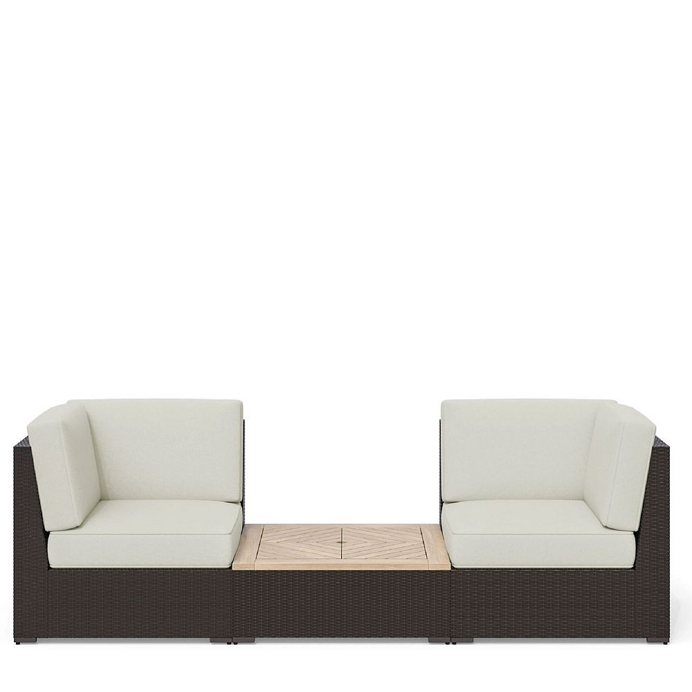 homestyles Palm Springs Chairs and Coffee Table 3-Piece Set