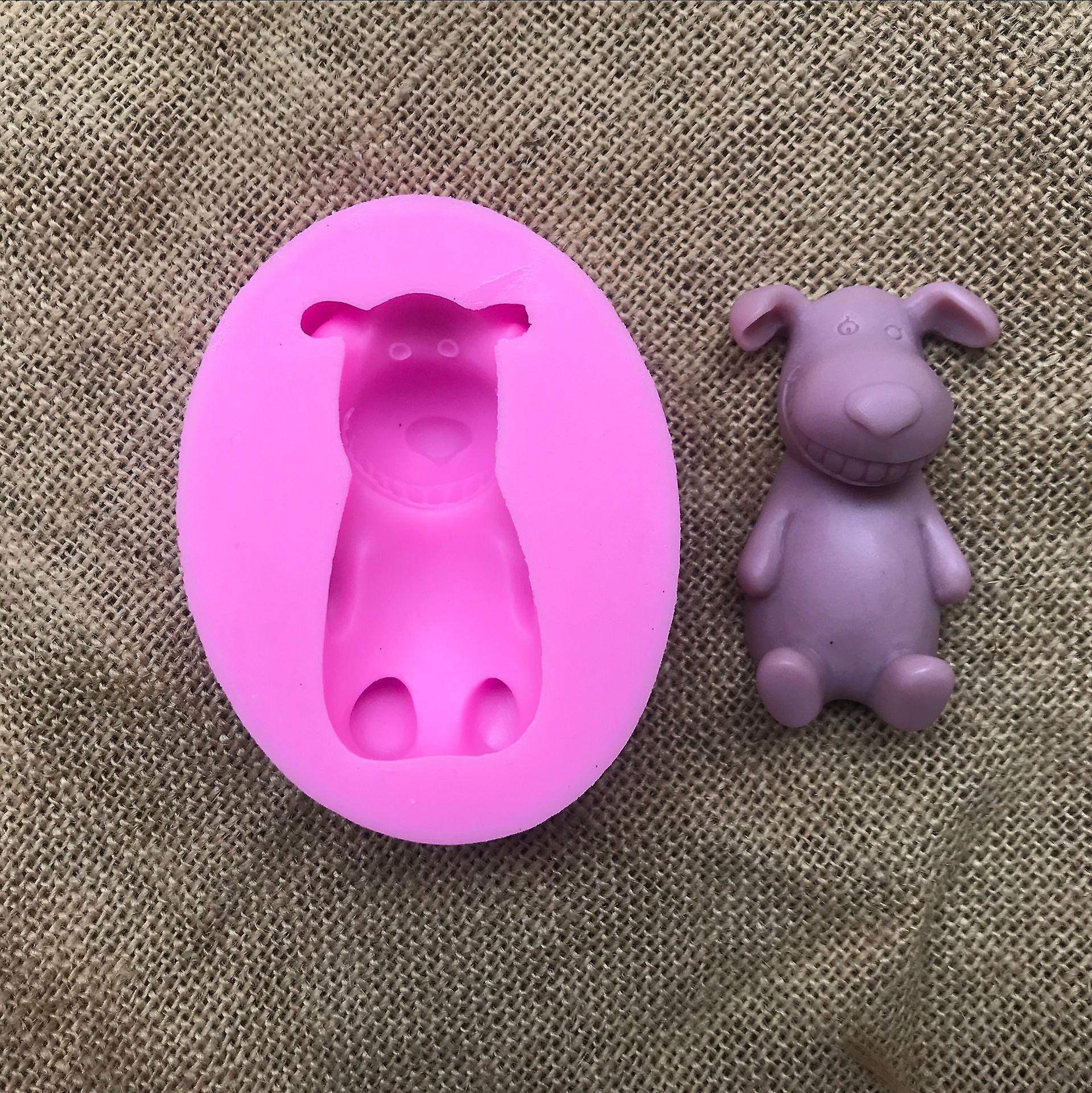 Wangwang Dog Shape Cake Mold - 2pcs