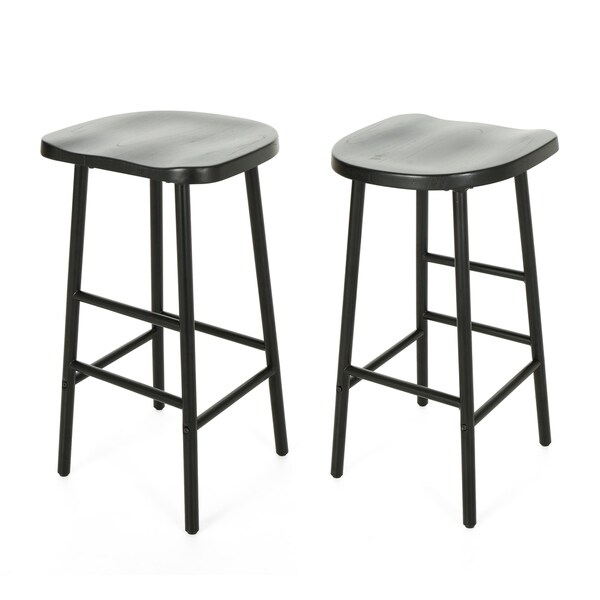 Merlyne Pine Bar Stools (Set of 2) by Christopher Knight Home