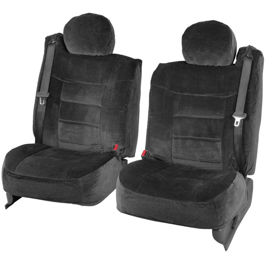 BDK Pickup Truck Seat Covers with Built In Seat Belt， Encore