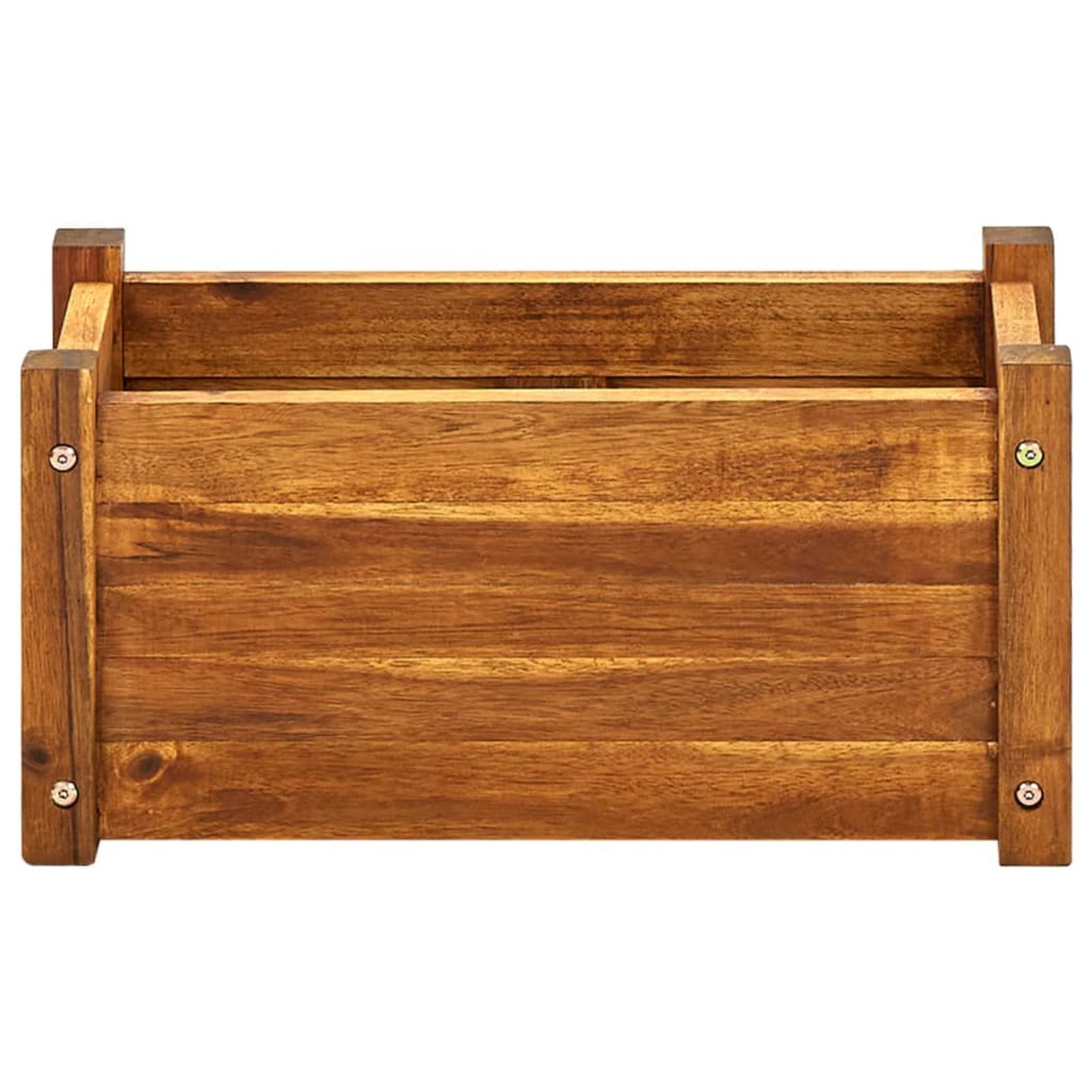 Carevas Garden Raised Bed Acacia Wood 19.7"x9.8"x9.8"