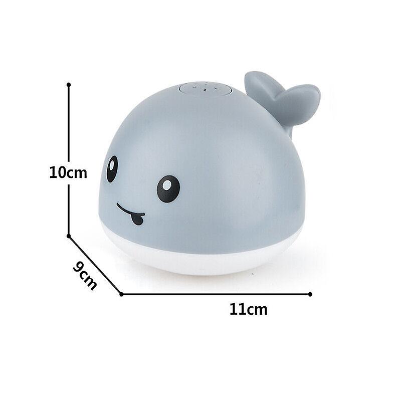 Whale Baby Bath Toys， Induction Spray Water Toy With Led Light Up Sprinkler Toy