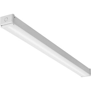 Lithonia Lighting CLX 8 ft. 220-Watt Equivalent Integrated LED White Strip Light Fixture CLX L96 10000LM SEF RDL MVOLT GZ10