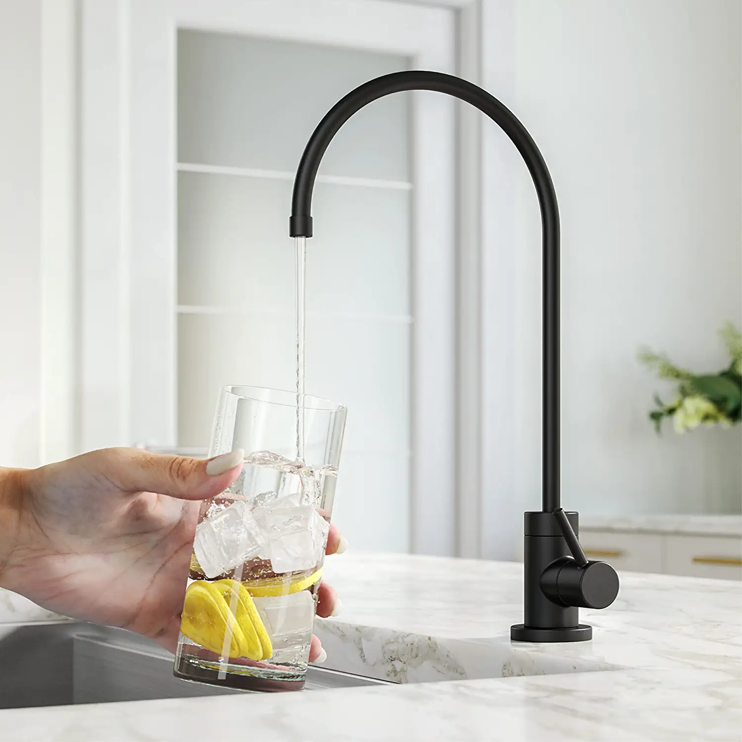 Kraus Purita Dual-stage Carbon Block Under Sink Water Filtration System