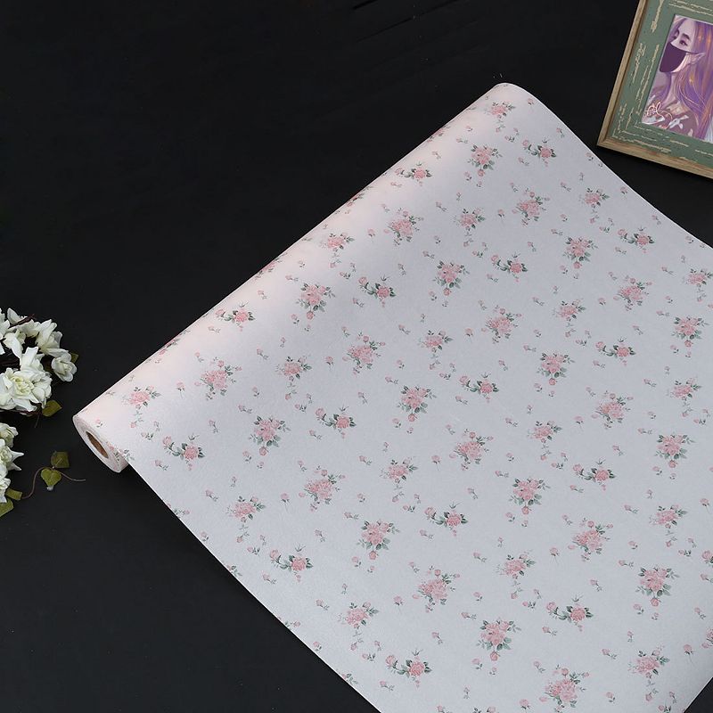 Rose Pattern Drawer Table Mat Drawer Liner Wardrobe Shelf Pad