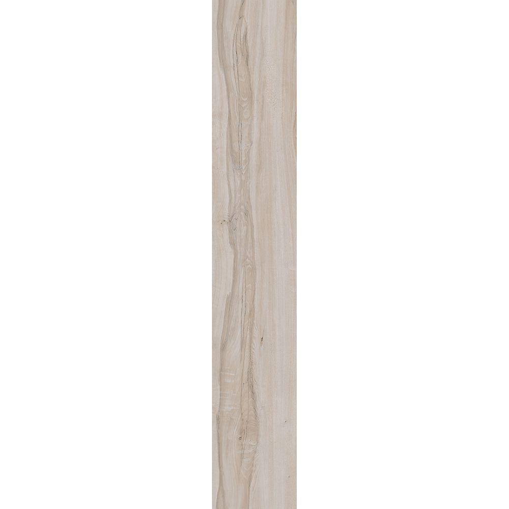 TrafficMaster White Maple 4 MIL x 6 in. W x 36 in. L Grip Strip Water Resistant Luxury Vinyl Plank Flooring (24 sqftcase) 97011