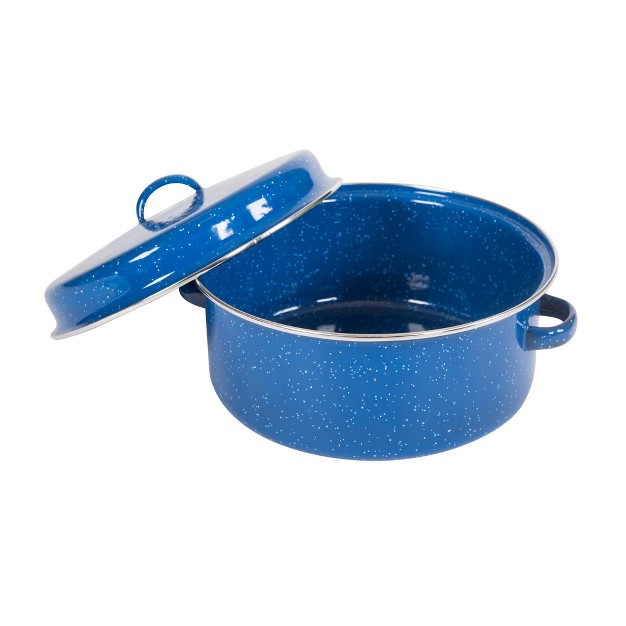 Stansport Enamel Cook Pot With Lid 5l