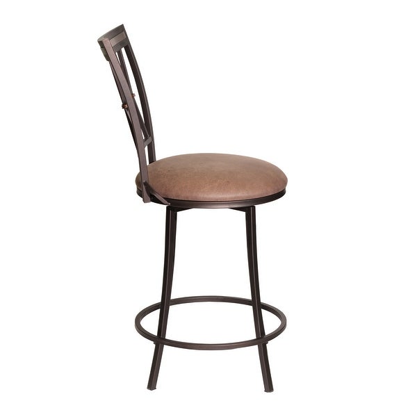 Copper Grove Simon Commercial Grade Swivel Bar Stool