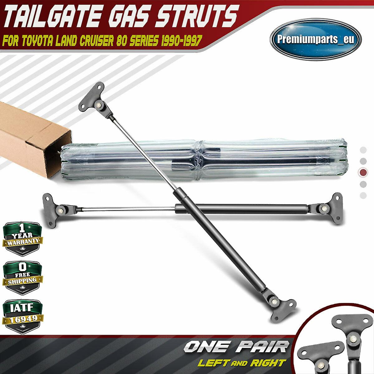 2X tailgate gas struts for toyota land cruiser 80 series 1990-1997 4.0 4.2l 4.5l