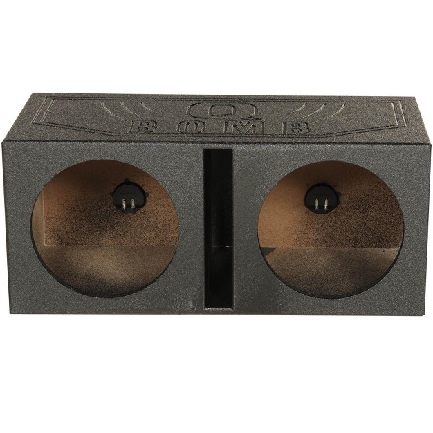 Vented Port Subwoofer Sub Box W Bedliner Spray