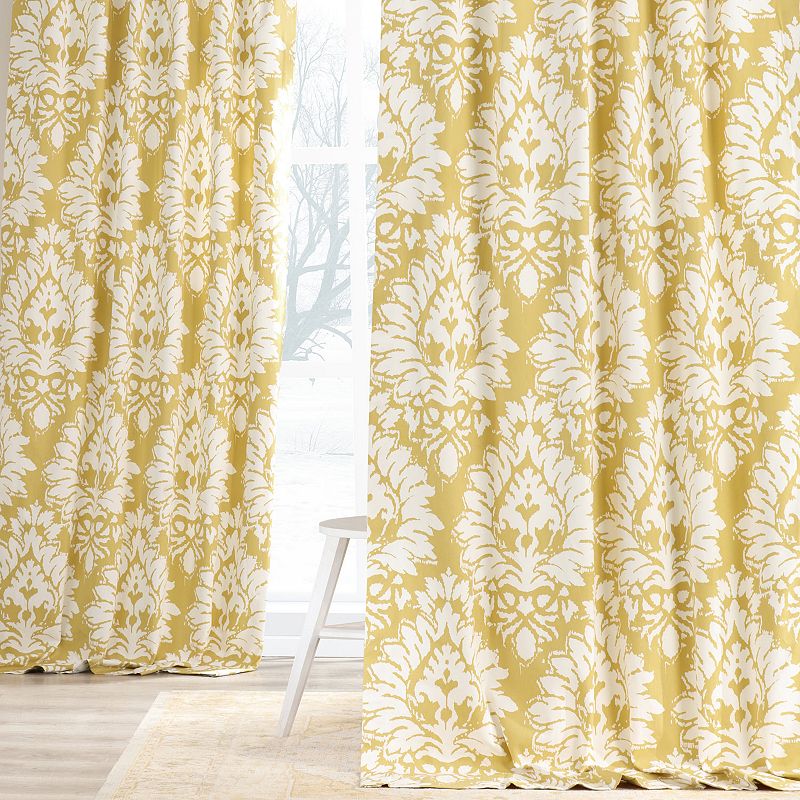 EFF 1-Panel Lacuna Printed Window Curtain