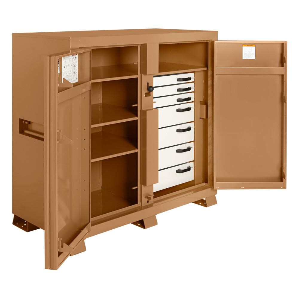 Knaack JOBMASTER Cabinet 54.9 Cu. Ft. Steel Jobsite Box 112 from Knaack