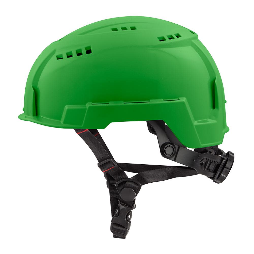 Milwaukee Green Vented Helmet with BOLT Class C 48-73-1306 from Milwaukee