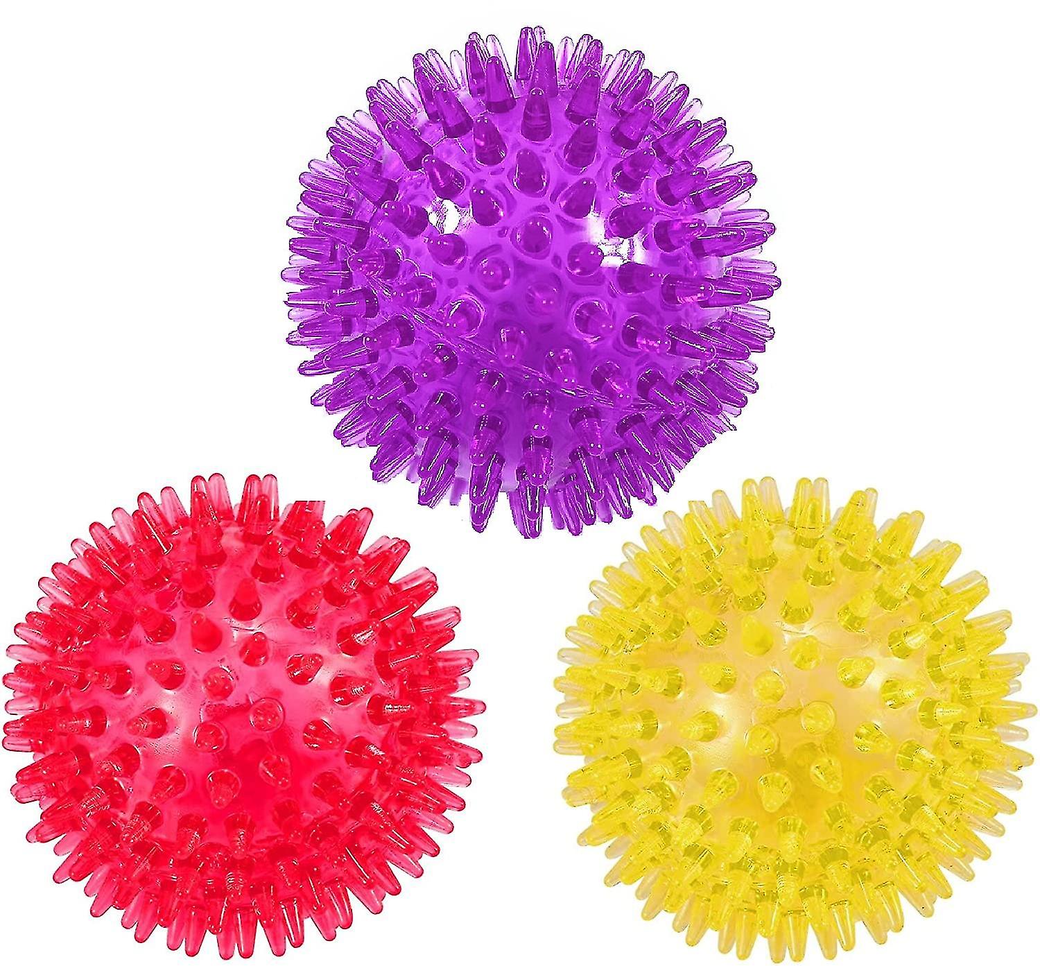 Set Of 3 Squeaky Dog 6.5 Cm