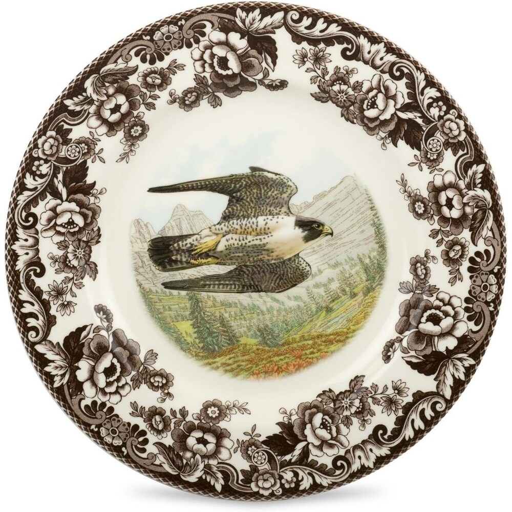 Spode Woodland Dinner Plate Birds Motif   10.5