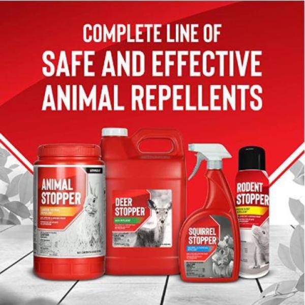 ANIMAL STOPPERS Animal Repellent 2.5# Ready-to-Use Granular ShakerJug AS-G-001