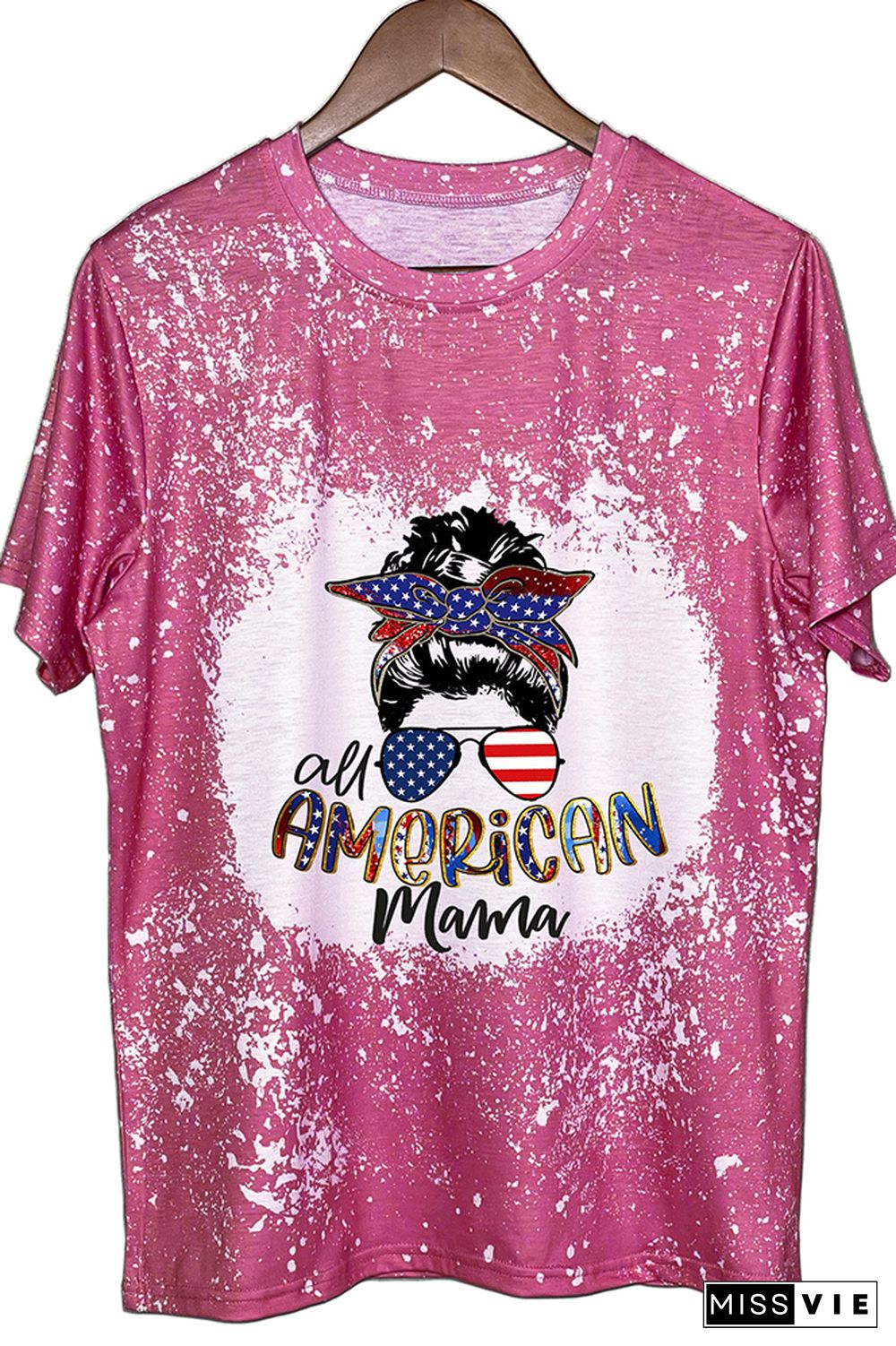 All American Mama Graphic Tee Wholesale