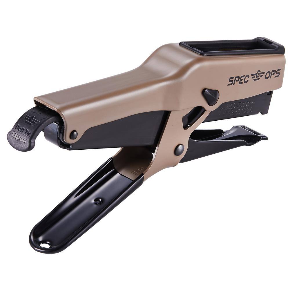 SPEC OPS Elite Duty Packaging Plier Stapler 716 Crown 14 in. - 38 in. Leg Length Staples M68E