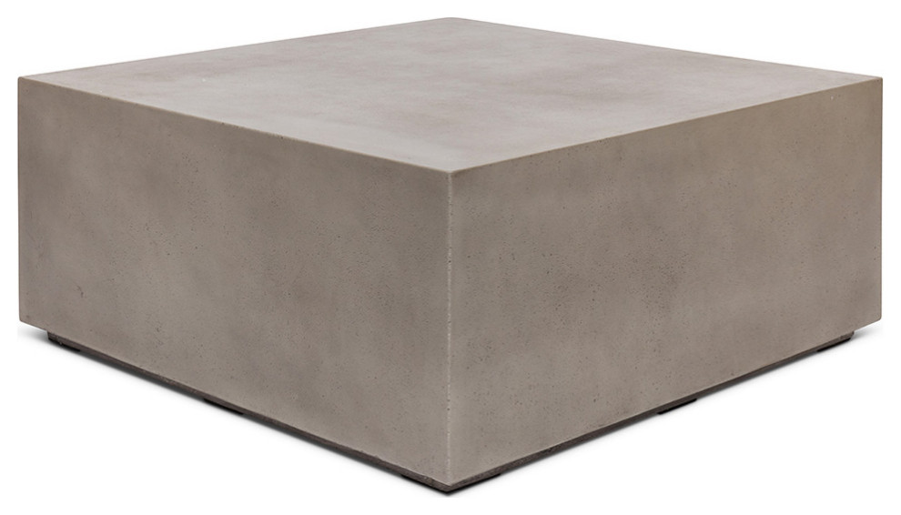 Angosto Square Coffee Table Large   Contemporary   Coffee Tables   by Peachtree Fine Furniture  Houzz