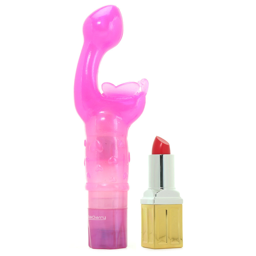 FantasyCherry  Butterfly Kiss Vibrator in Pink