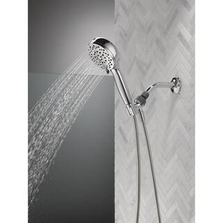 Delta ProClean 6-Spray Wall Mount Handheld Shower Head 1.75 GPM in Chrome 75719