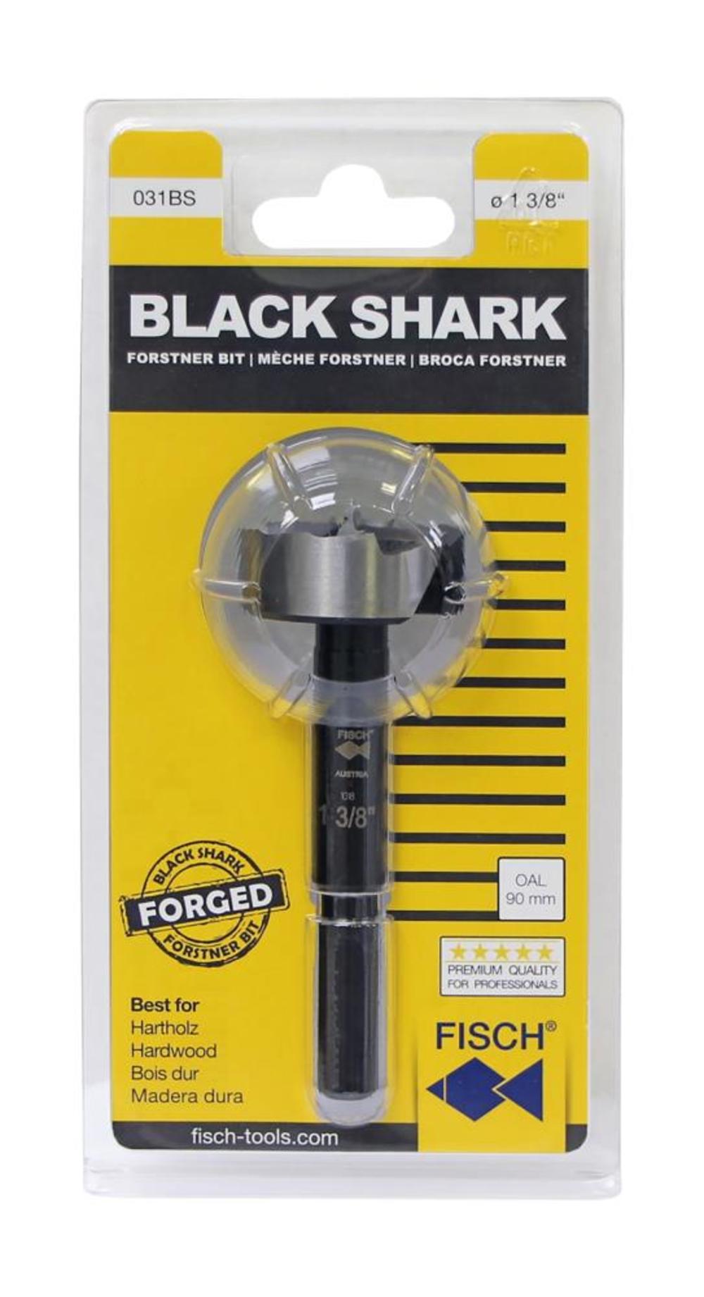 1/4 Diameter Black Shark Forstner Bit ;