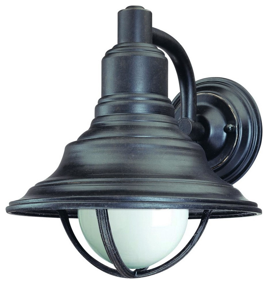 Dolan Designs 9285 68 Bayside   One Light Exterior Wall Mount   Beach Style   Outdoor Wall Lights And Sconces   by Buildcom  Houzz