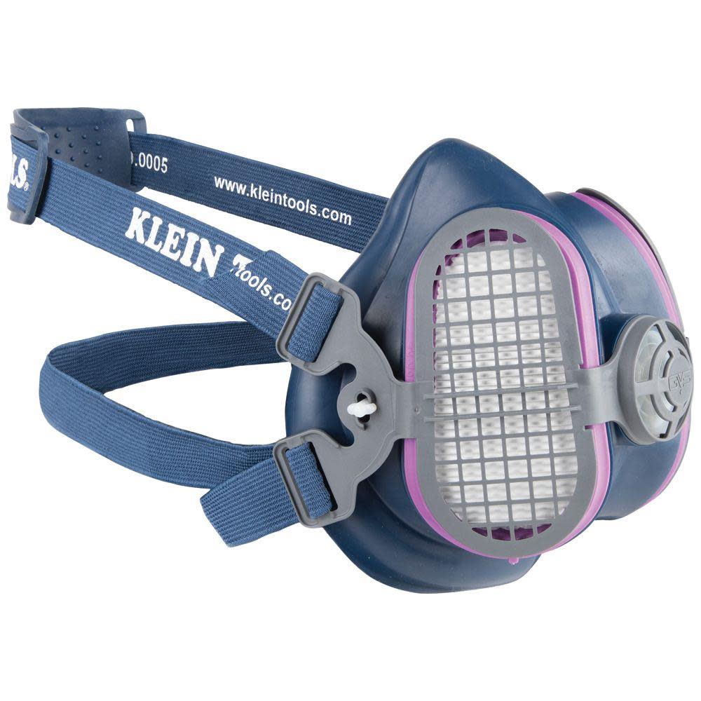 Klein P100 Half-Mask Respirator， M/L ;