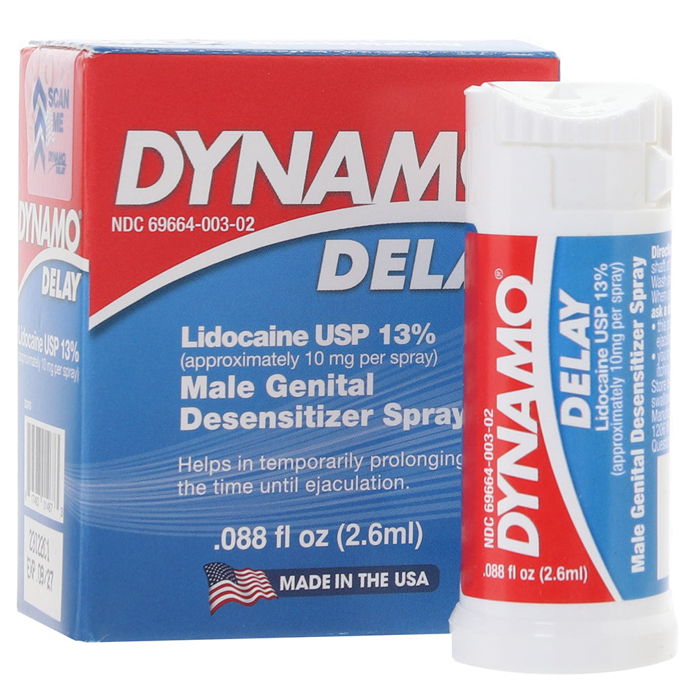 Dynamo Delay Spray in .088oz/2.6ml