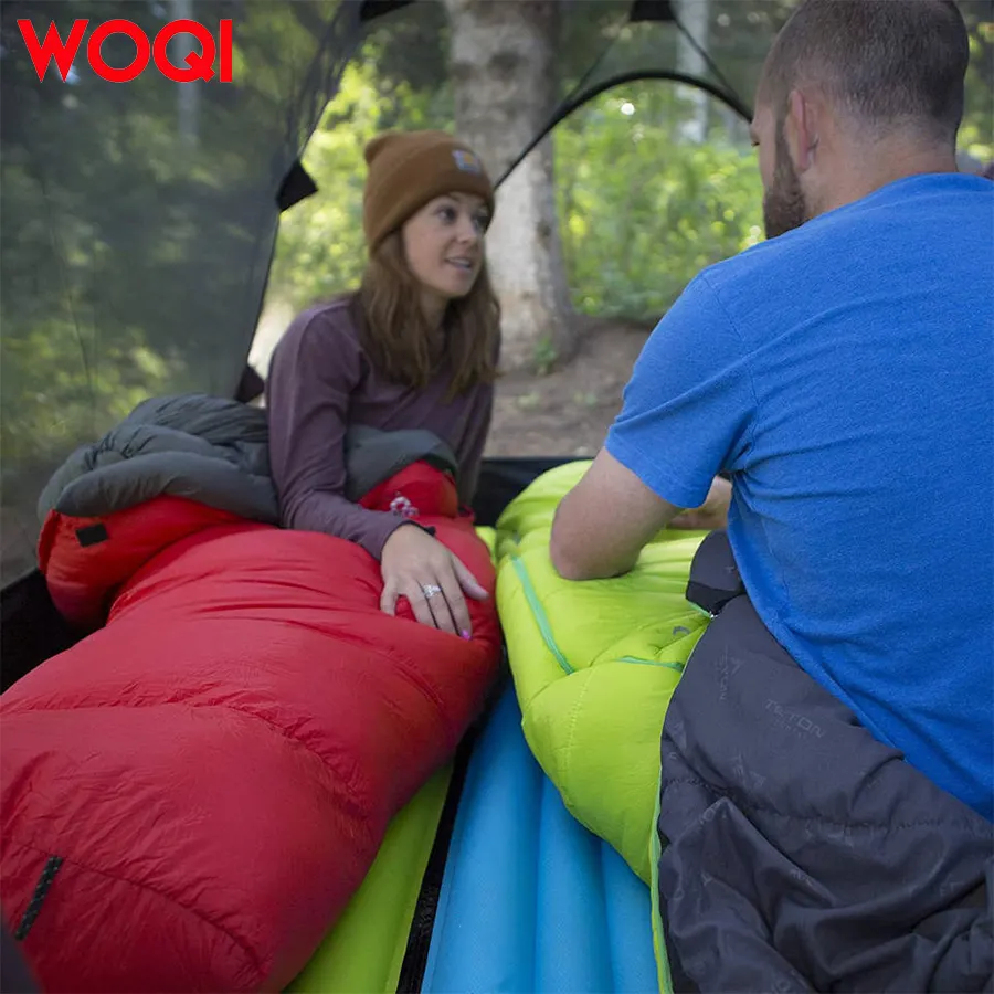 WOQI Ultralight Mummy Sleeping Bag for Backpacking Hiking Camping 3 4 Season