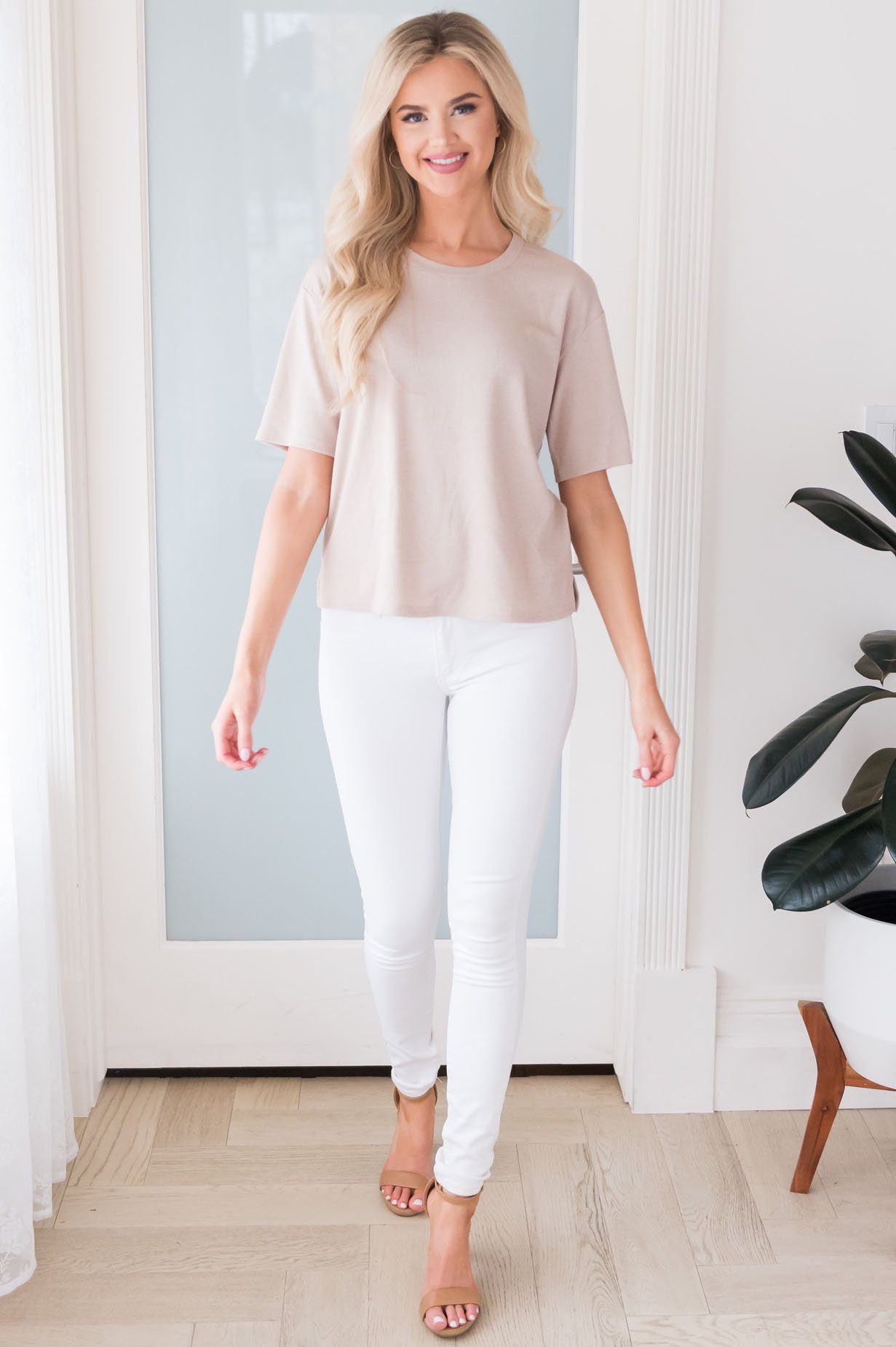 The Perfect Serenity Modest Top