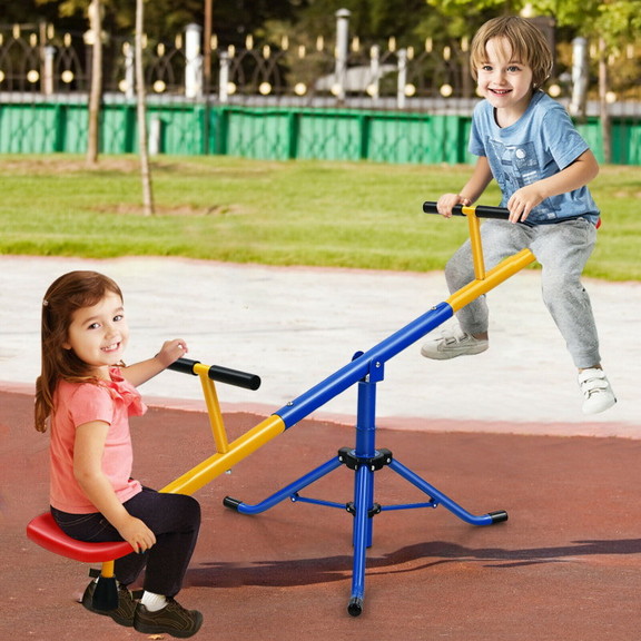 Costway 24916305 360  176Rotation Kids Seesaw Swi...