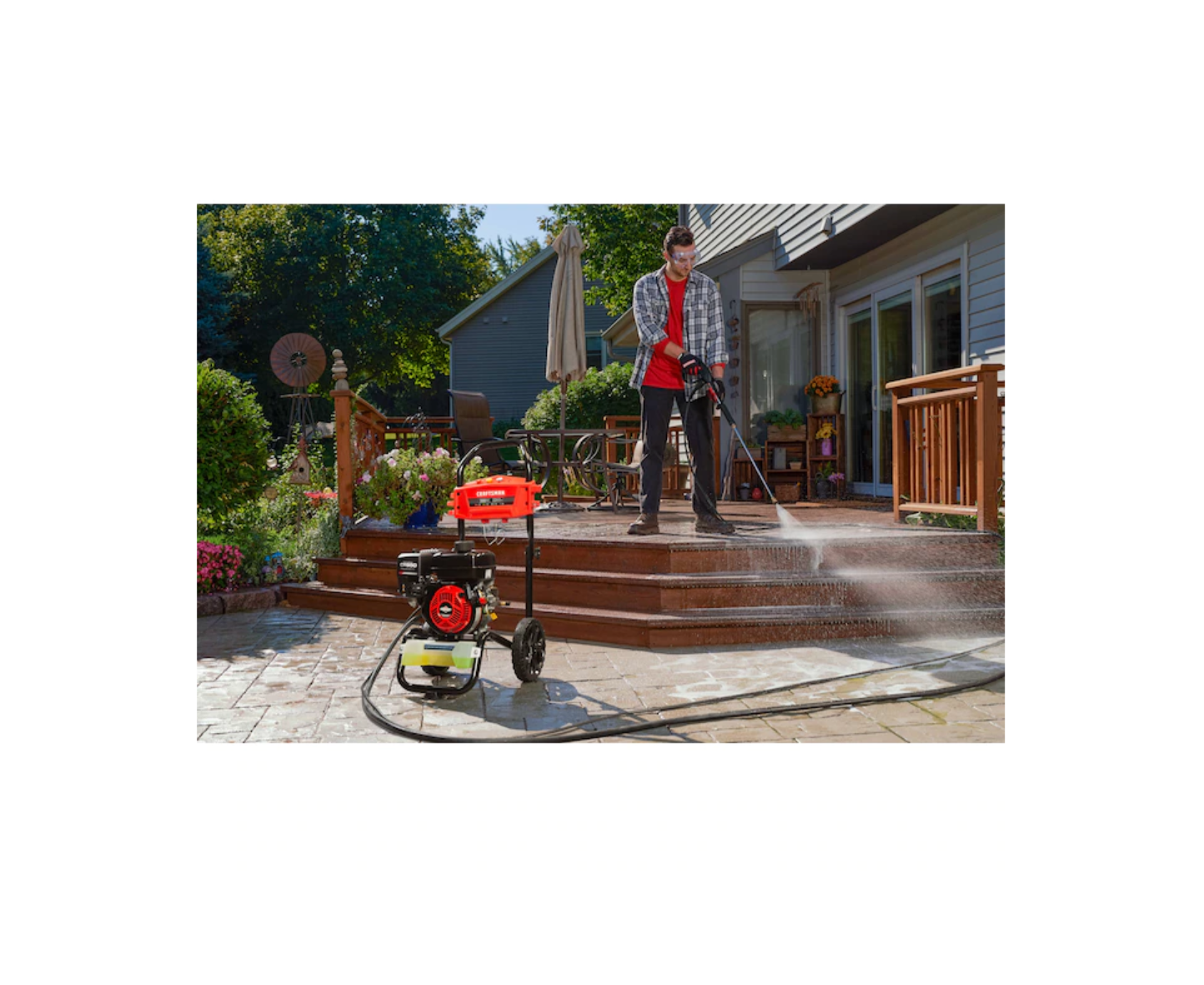 CRAFTSMAN CMXGWAS020790 3000 PSI 2.3-Gallon Cold Water Gas Pressure Washer Briggs and Stratton Engine