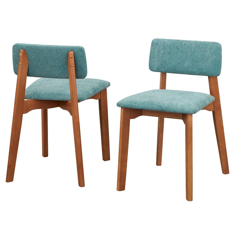 Simple Living Nettie Upholstered Dining Chair (Set of 2)