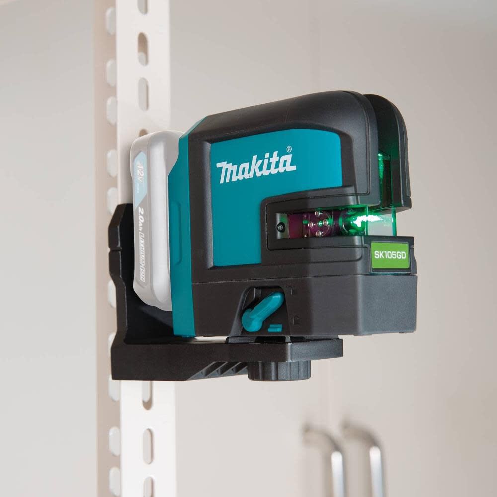 Makita 12V Max CXT Self Leveling Cross Line Green Beam Laser Bare Tool SK105GDZ from Makita