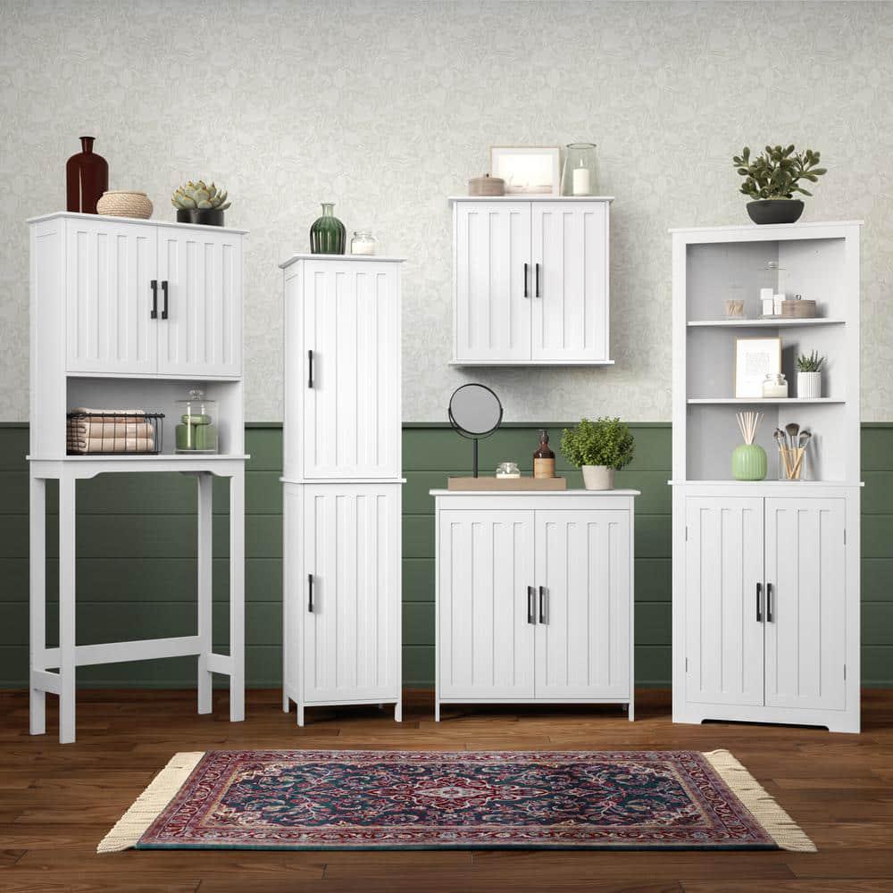 RiverRidge Home Monroe 2363 in W Bathroom Wall Cabinet in White