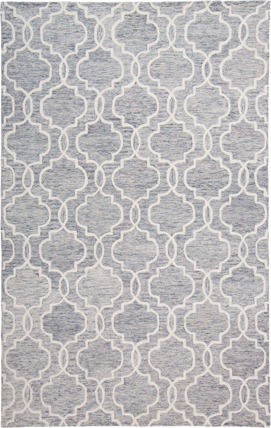 Natal Hand Tufted Gray and Ivory Rug by BD Fine