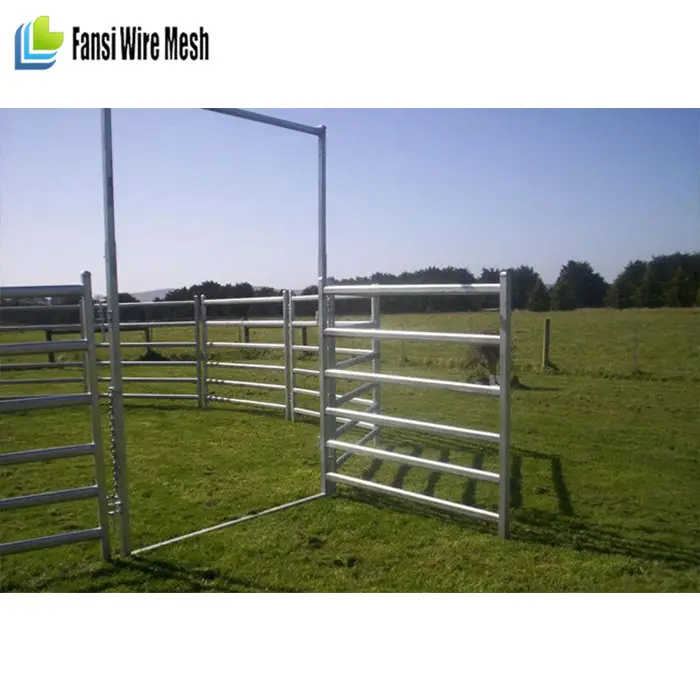 high quality galvanized steel livestock cattle fencing panels professional supplies