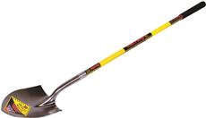 Structron Round Point Shovel With 48 In. Fiberglass Handle